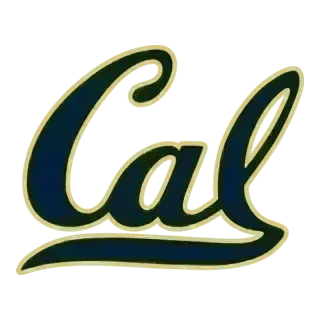 The image features the Cal Golden Bears logo, prominently displaying the word "Cal" in navy blue with a distinctive gold outline, representing the University of California, Berkeley.